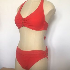 Ralph Lauren 3 piece swimsuit size 8